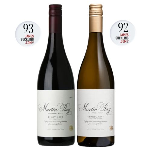 Duo Martin Ray Pinot Noir Martin Ray Chardonnay